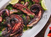 Adventurous Taste: Grilled Octopus with Coriander Sweet Chili
