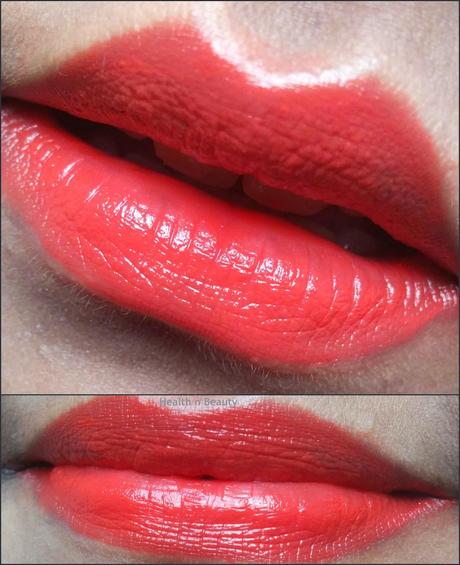 #Loreal Infallible Le Rouge #Lipstick #AlwaysApricot - Review & #FOTD