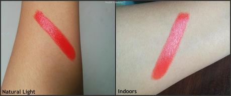#Loreal Infallible Le Rouge #Lipstick #AlwaysApricot - Review & #FOTD