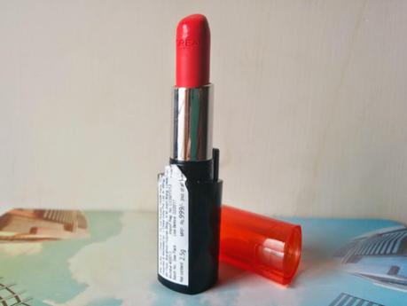 #Loreal Infallible Le Rouge #Lipstick #AlwaysApricot - Review & #FOTD