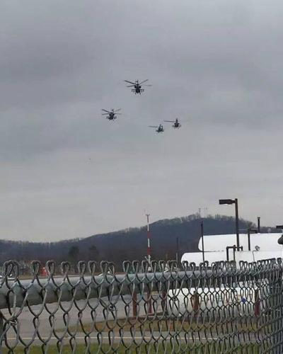 Military choppers Kentucky