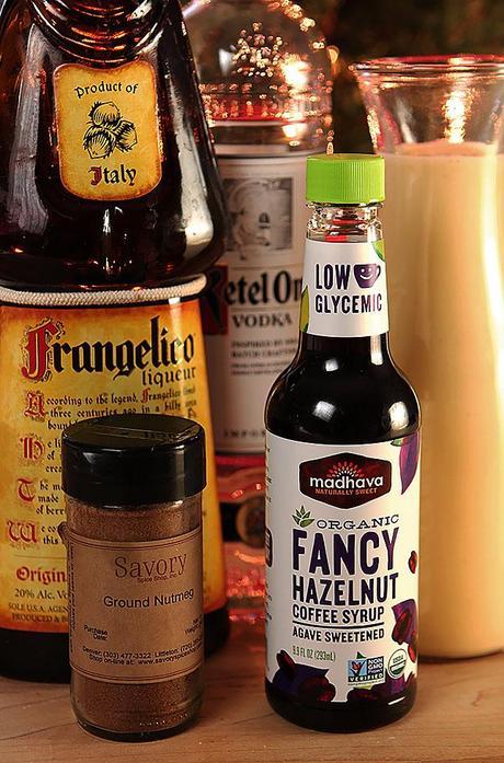 Merry Friar - Frangelico, Eggnog, vodka and Hazelnut Syrup - Creative Culinary