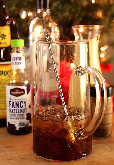 Merry Friar - Frangelico, Eggnog, vodka and Hazelnut Syrup - Creative Culinary