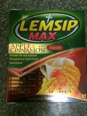 Today's Review: Lemsip Max Apple & Cinnamon