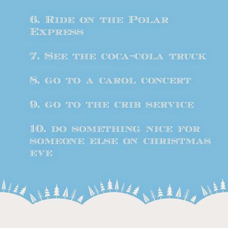 Our 2014 Christmas Bucket List