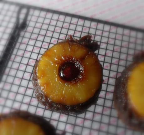 Pineapple Gingerbread Upside Down Cake