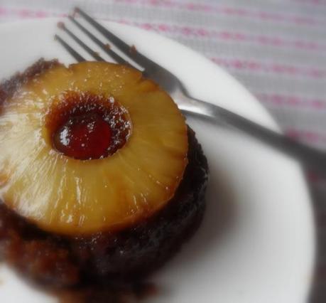 Pineapple Gingerbread Upside Down Cake