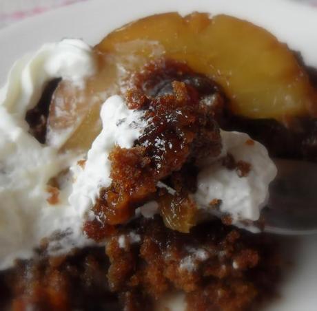 Pineapple Gingerbread Upside Down Cake