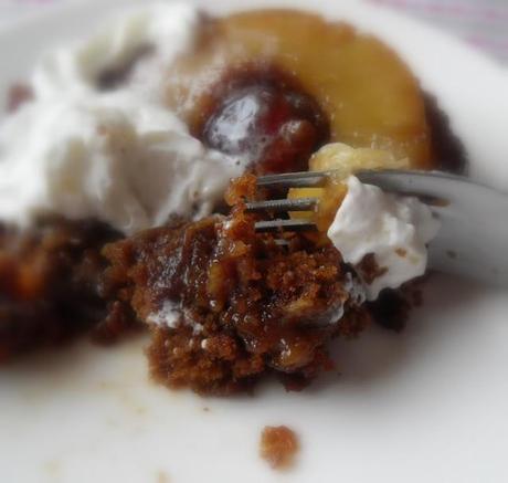 Pineapple Gingerbread Upside Down Cake