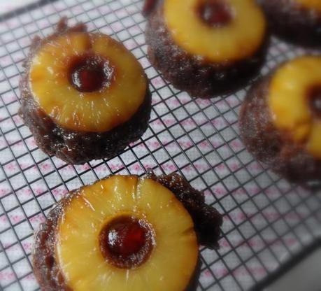 Pineapple Gingerbread Upside Down Cake