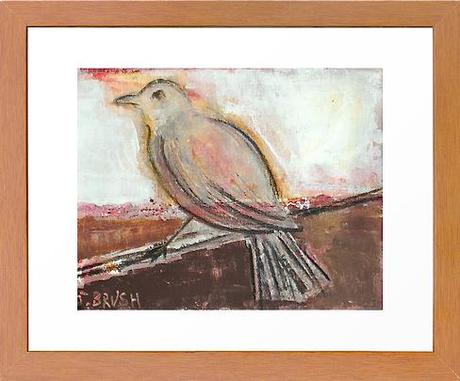 Sparrow painting by Simon Brushfield self discipline The Quick and Easy Guide to Self Discipline