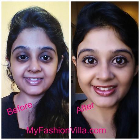 Before After LOTD Makeup Tutorial