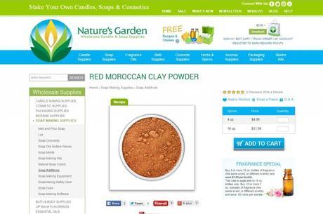 red moroccan clay page