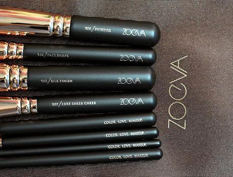 5 Zoeva Rose Golden Brushes - Luxola - Genzel Kisses (c)