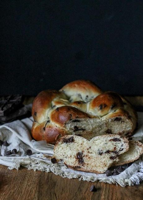 Chocolate Chip Challah This Chocolate Chip Challah is delicious, impressive, and perfect to serve with your Hannukah dinner or on Shabbat! It will disappear off the table.