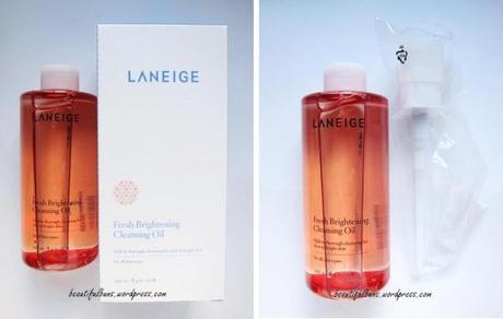 Laneige Fresh Brightening Cleansing Oil