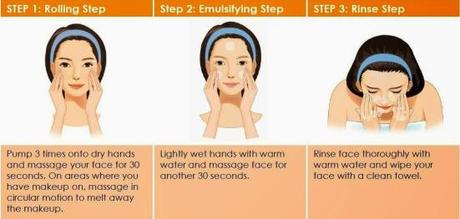 Laneige Fresh Brightening Cleansing Oil instructions