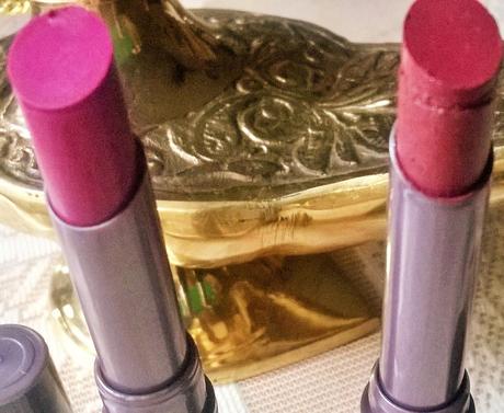 Oriflame The One Colour Unlimited Lipsticks in Violet Extreme & Mocha Intensity
