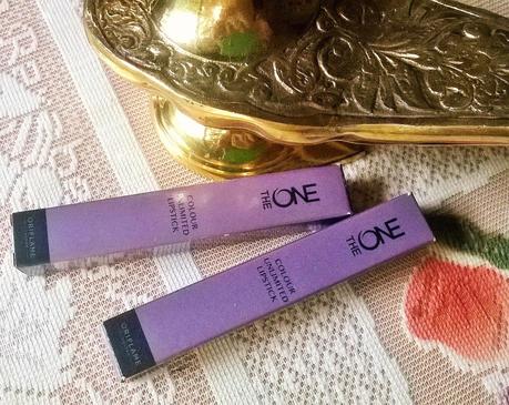 Oriflame The One Colour Unlimited Lipsticks in Violet Extreme & Mocha Intensity