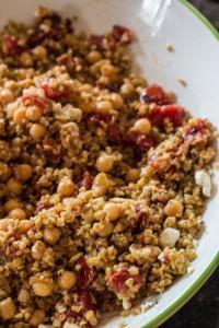 Meatless Monday Freekeh Salad with Soy Dressing