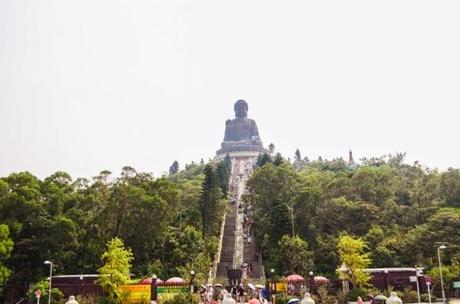 Lantau Island's big Buddha statue - Hong Kong