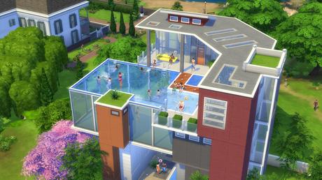 the sims 4 rooftop