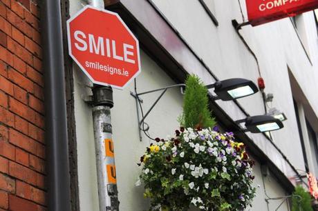 Smile Sign in Dublin