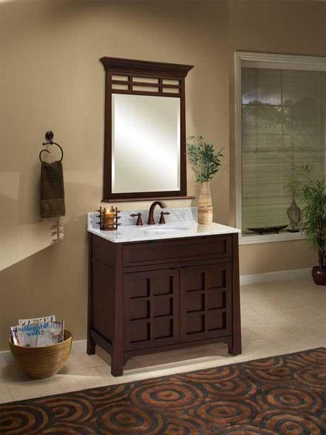 Parkdale Asian-Zen Bathroom Vanity