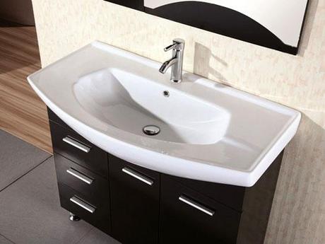 Sierra Modern Vanity with Integrated Sink