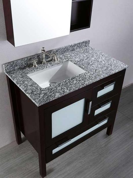 Harmun Modern Bathroom Vanity with Standard Depth Dimensions