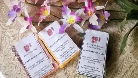 A Handful of Handmade Soaps from L81 Handmade Soaps