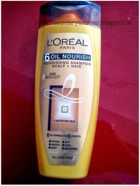Loreal Paris 6 Oil Nourish Nourishing Shampoo Scalp + Hair....Review