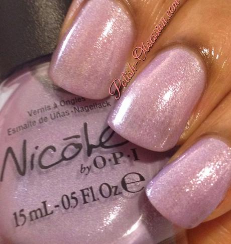 Nicole by OPI One Big Happy Fame-ily and Glitzology Pixie Dust