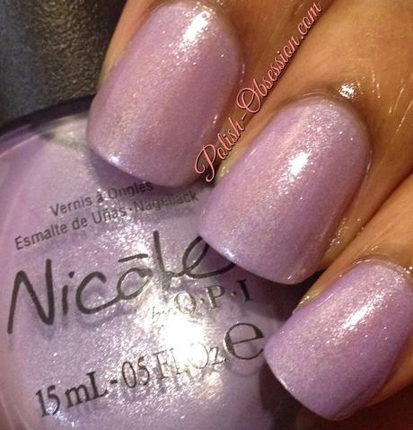 Nicole by OPI One Big Happy Fame-ily and Glitzology Pixie Dust