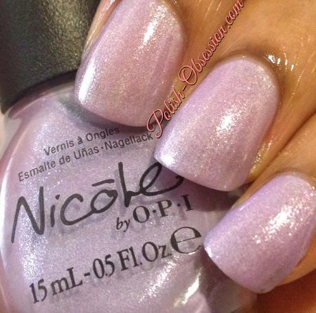 Nicole by OPI One Big Happy Fame-ily and Glitzology Pixie Dust