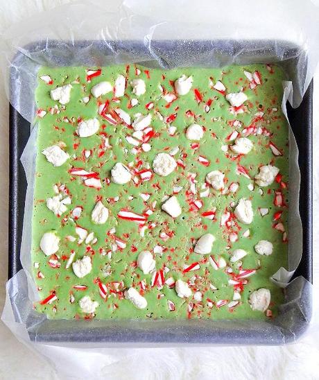 Vegan and Gluten Free Candy Cane and Marshmallow Peppermint Fudge - Creamy, Decadent, Festive and so Simple to create!