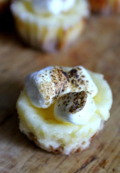 Easy 30 minute Mini Cheesecakes. Perfect bite-sized dessert for your next party! #TasteTheSeason #ad