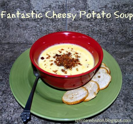 Fantastic Cheesy Potato Soup and Christmas Shopping