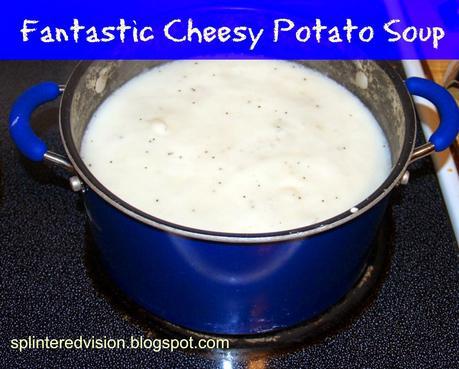 Fantastic Cheesy Potato Soup and Christmas Shopping