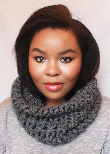 chunky crochet cowl, chunky knit cowl