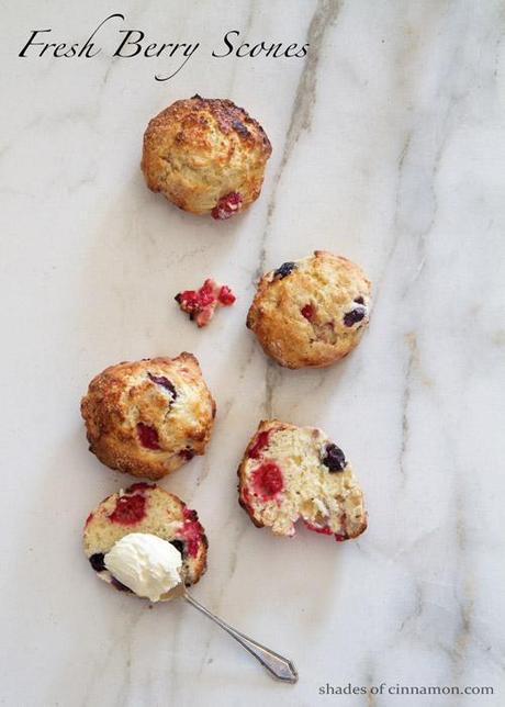 Mary Berry’s Fresh Berry Buttermilk Scones