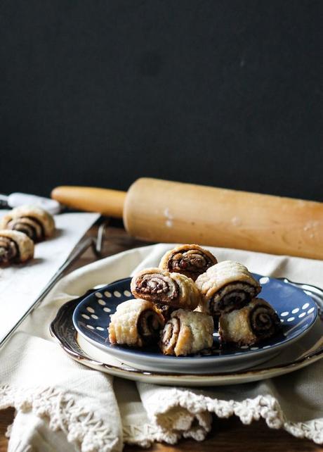 Nutella Raspberry Rugelach These flaky, melt-in-your-mouth Nutella Raspberry Rugelach are almost too easy to eat - they'll disappear before your eyes! They also keep incredibly well in the freezer.
