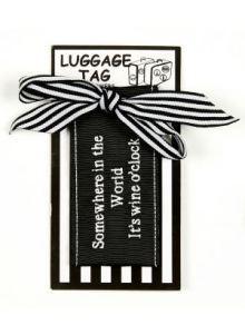 Cobwebs Luggage Tag