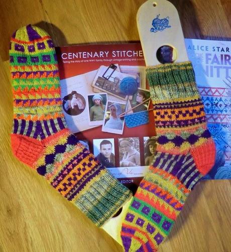 Fair Isle Knit Socks and More