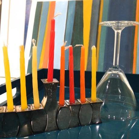 Modern Menorah From MoMA Store Tray From CB2