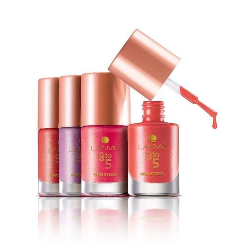 NEW! Lakme 9-to-5 Frosties Nail Color