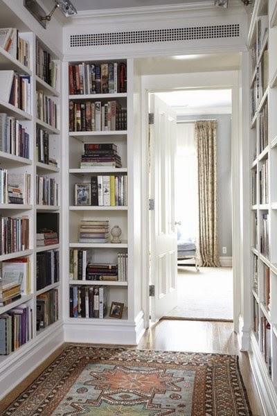 Super dreamy, never-want-to-leave home libraries.