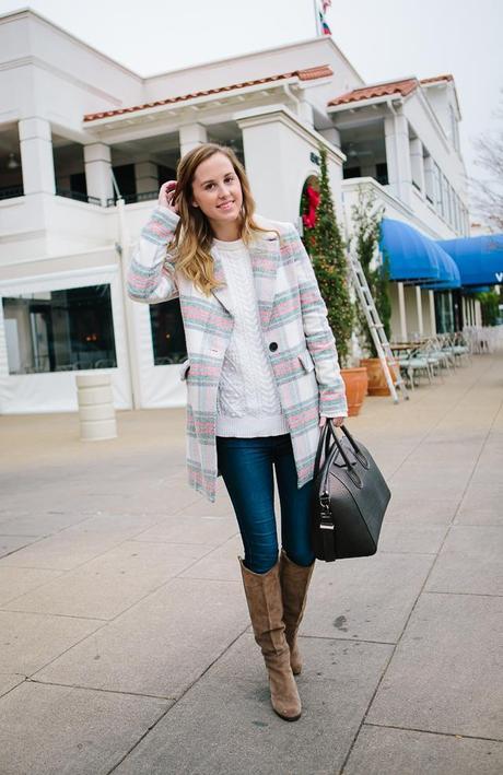 PLAID COAT