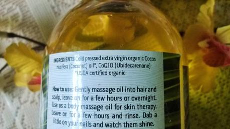 Dear Earth Coqute Anti-Ageing Body & Hair Oil Review