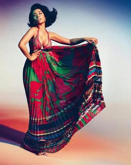 NICKI MINAJ SHOWS OFF IN ROBERTO CAVALLI CAMPAIGN